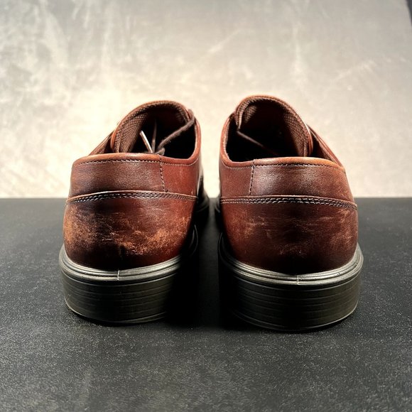 ECCO Square Toe Dress Shoes Men\'s 13 Brown Classic Dress Shoes main image 7